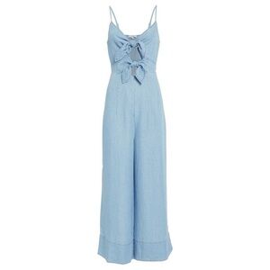 Intermix Tara chambray jumpsuit